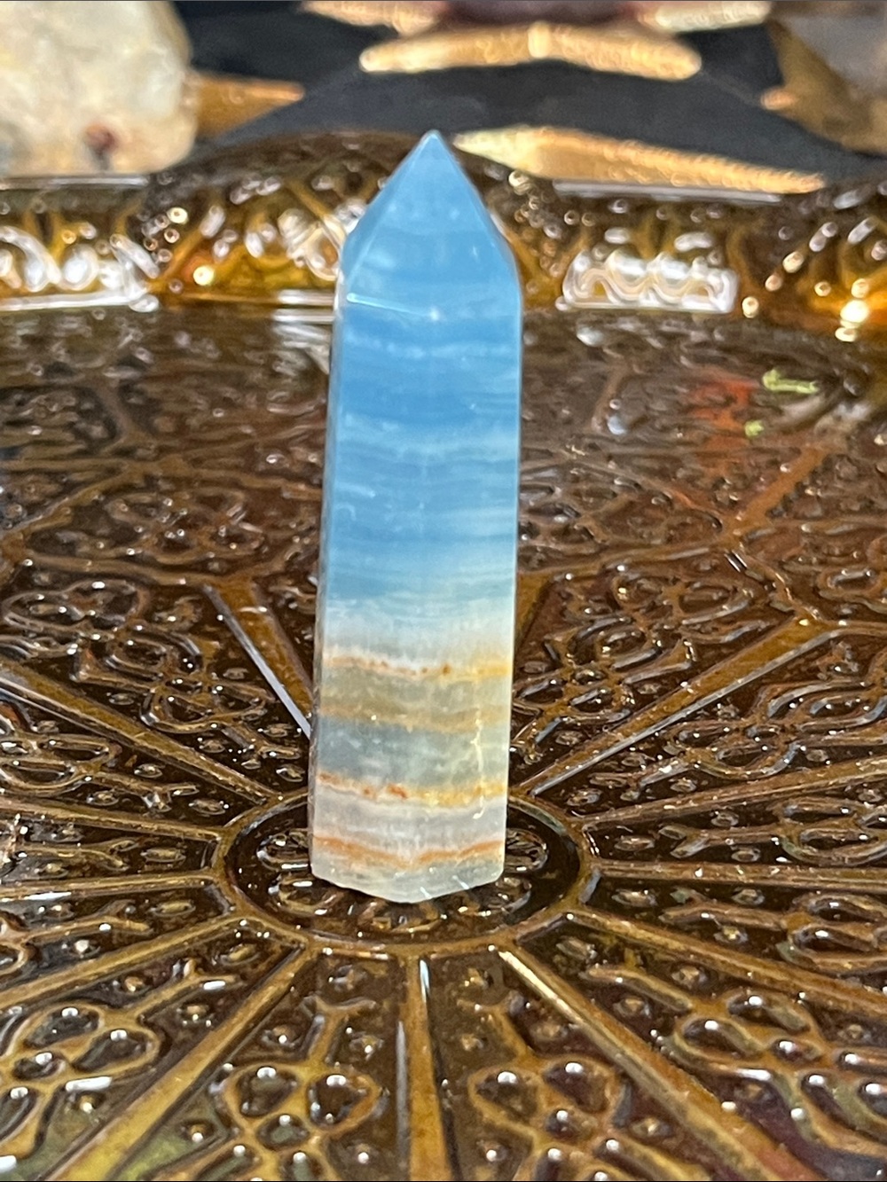 Blue onyx tower